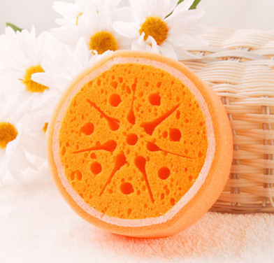 Scrubber Dish Washing Rich bubble fruit shape spon