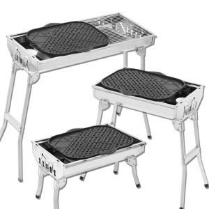 꾸버스 포터블 M 바베큐그릴 숯통포함 사각 캠핑 숯불 접이식 휴대용 BB... 운동러 솔직 후기 | 실사용 리뷰 - 상품 이미지 4