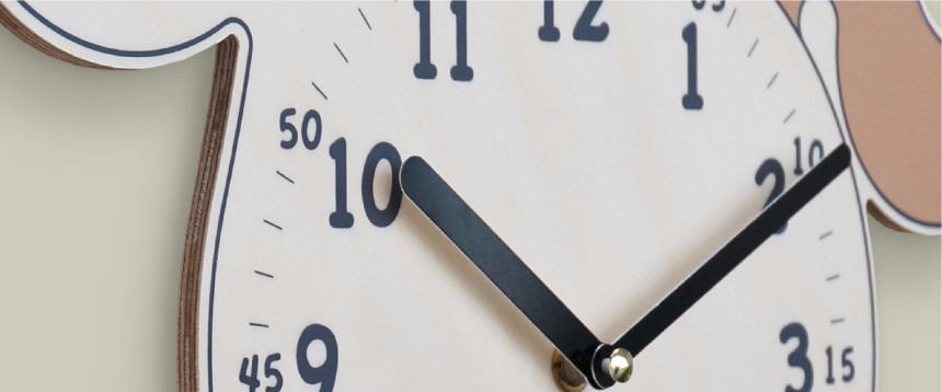 Wind chestnut birth 12 lucky words Noise wall cloc