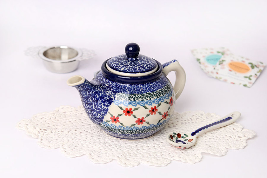 Polish Bowl AT Minitipot 400ml Teatime Tee Set Tea