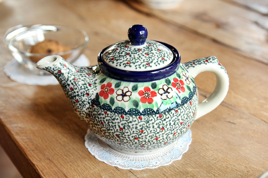 Polish Bowl AT Minitipot 400ml Teatime Tee Set Tea