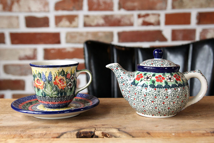 Polish Bowl AT Minitipot 400ml Teatime Tee Set Tea