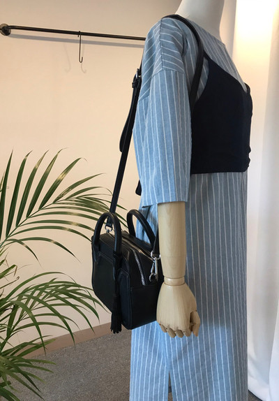 New To Zipper Square Surgery Mini Cross Back Daily