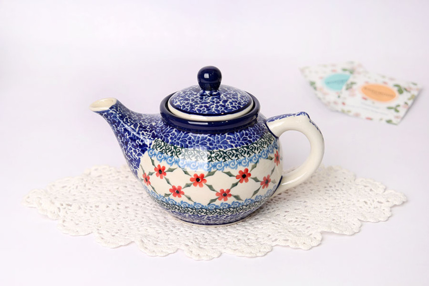Polish Bowl AT Minitipot 400ml Teatime Tee Set Tea