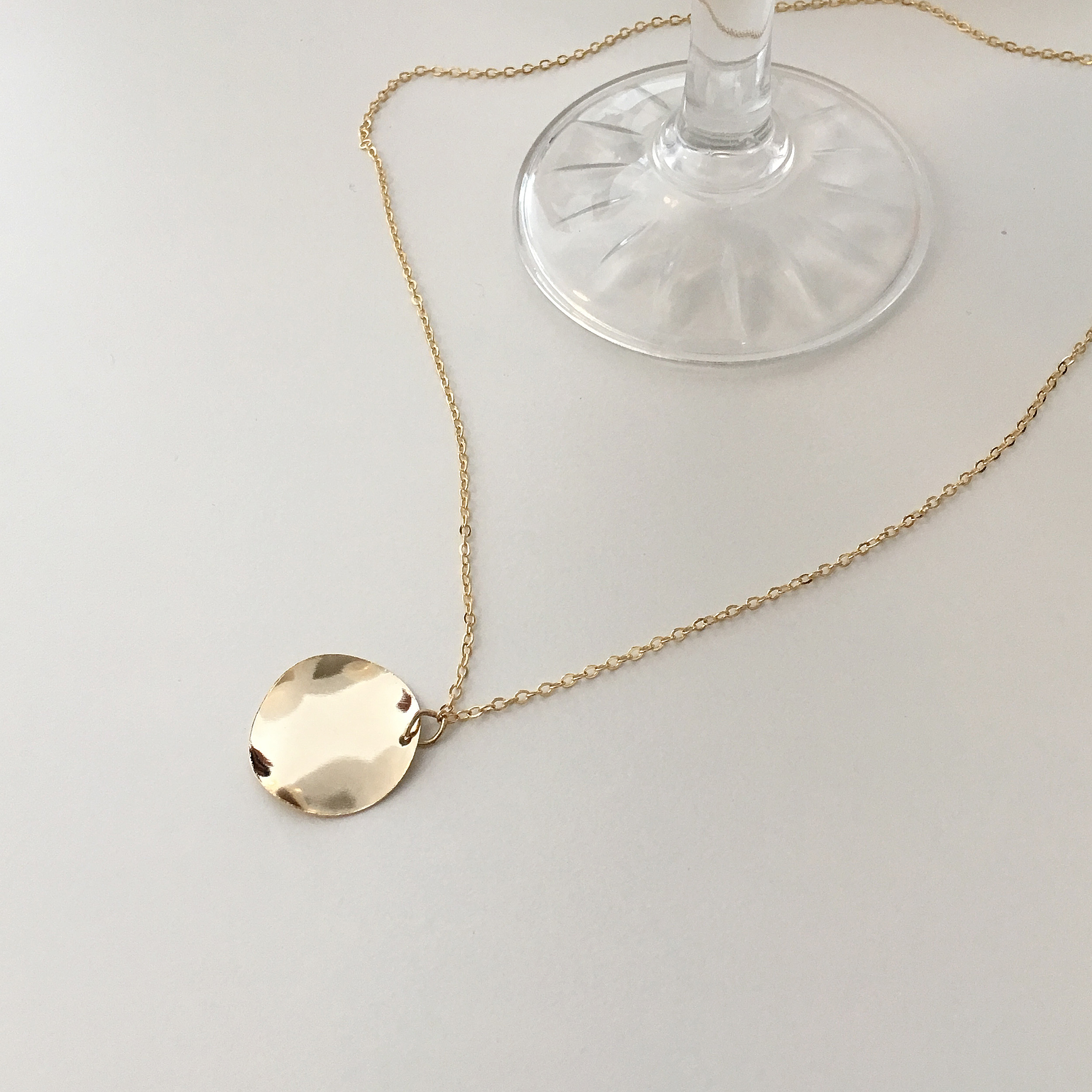 Round Necklace Autumn Gift Coordination