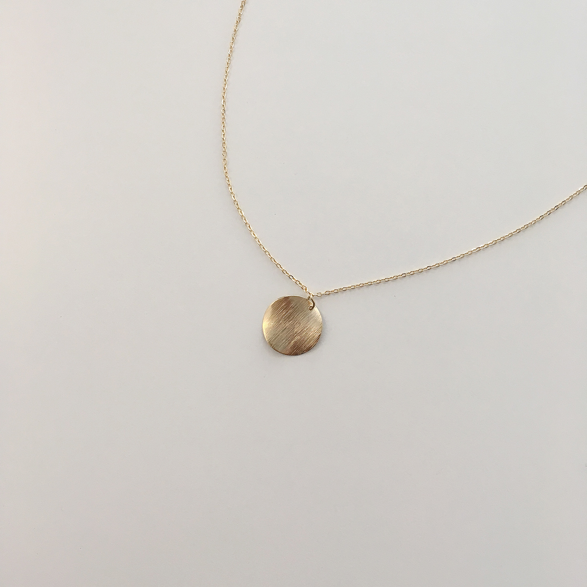 Round Necklace Autumn Gift Coordination