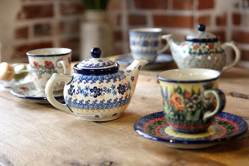 Polish Bowl AT Minitipot 400ml Teatime Tee Set Tea