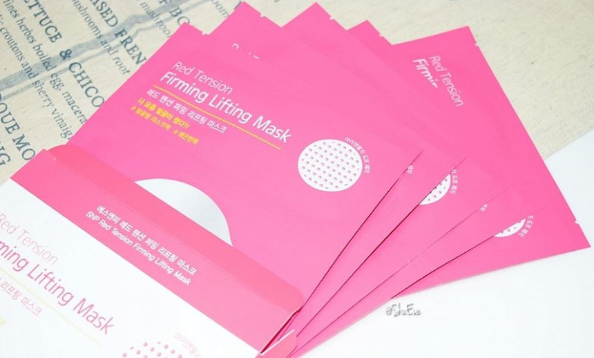 NEW SKIN MASQUE SNP Facial Pim Tension Mask Pack 5