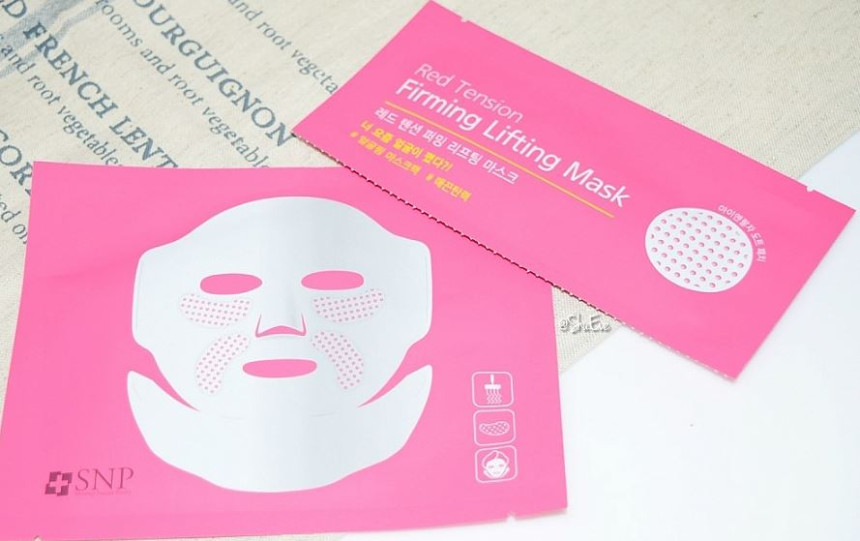NEW SKIN MASQUE SNP Facial Pim Tension Mask Pack 5