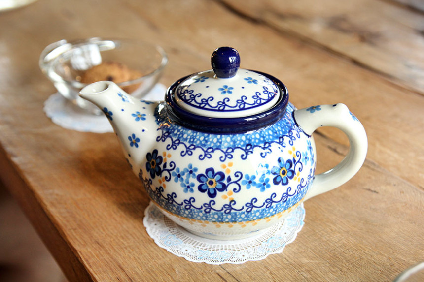 Polish Bowl AT Minitipot 400ml Teatime Tee Set Tea