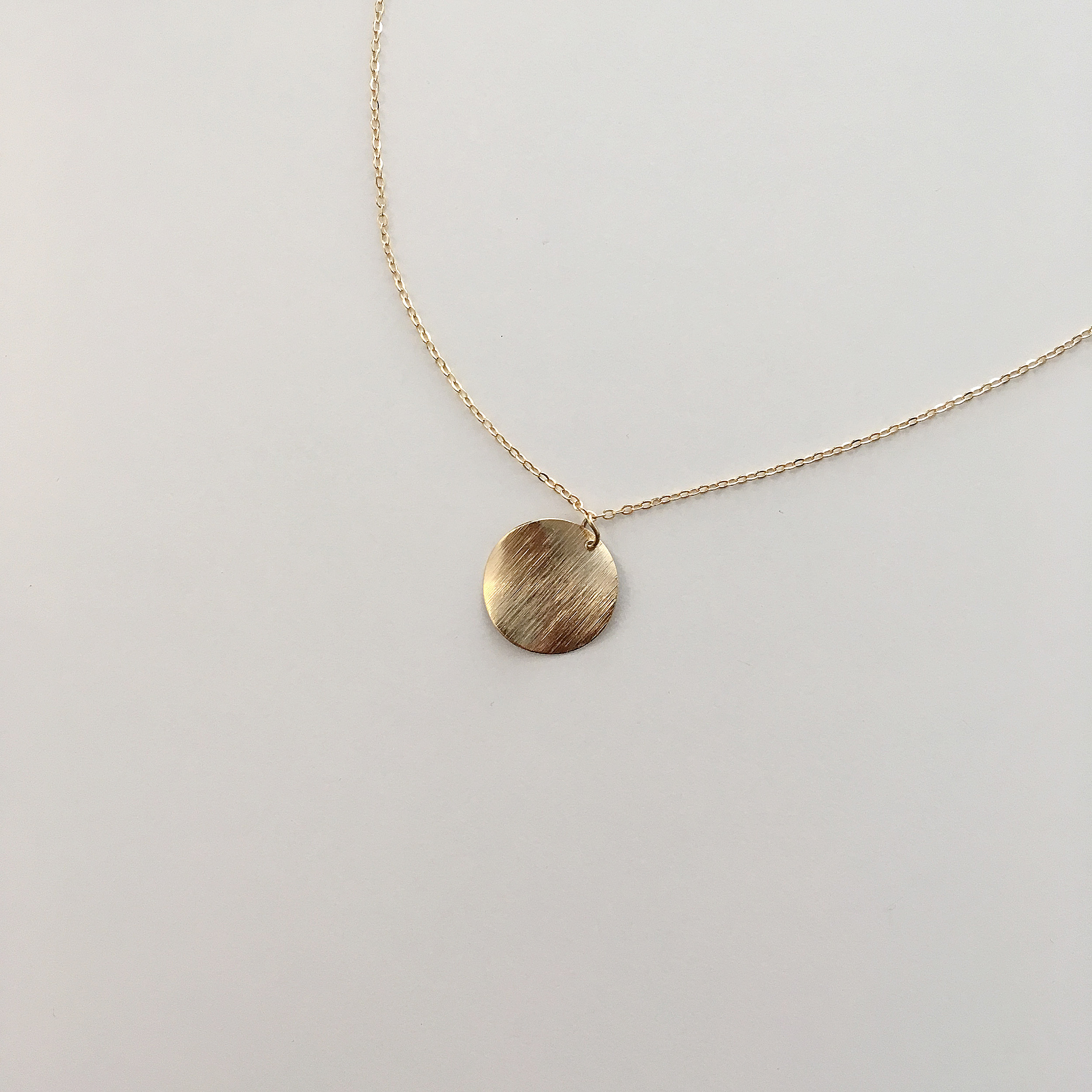 Round Necklace Autumn Gift Coordination