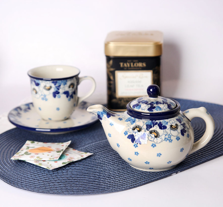 Polish Bowl AT Minitipot 400ml Teatime Tee Set Tea
