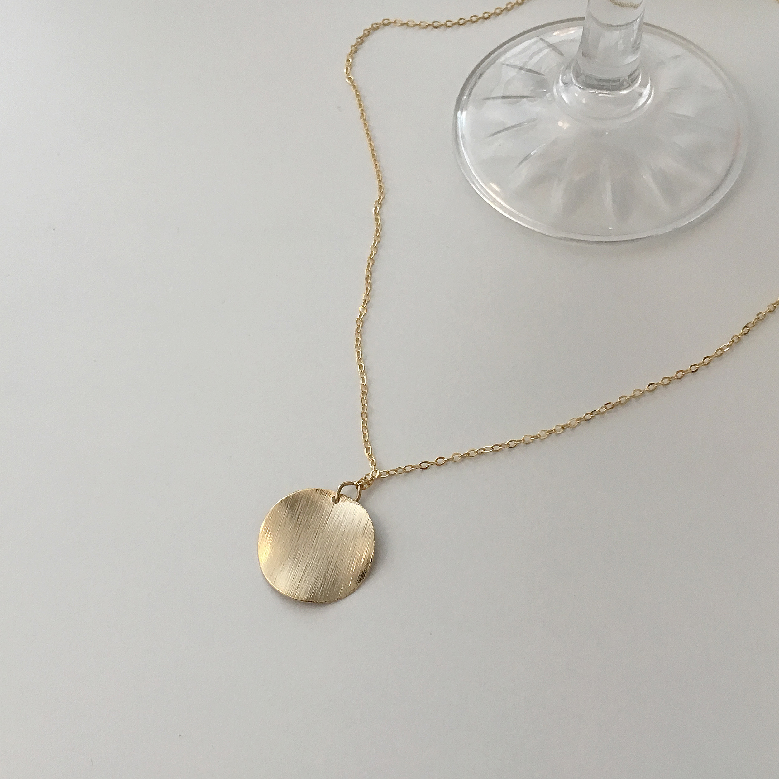 Round Necklace Autumn Gift Coordination