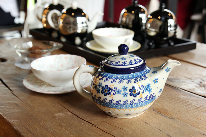 Polish Bowl AT Minitipot 400ml Teatime Tee Set Tea