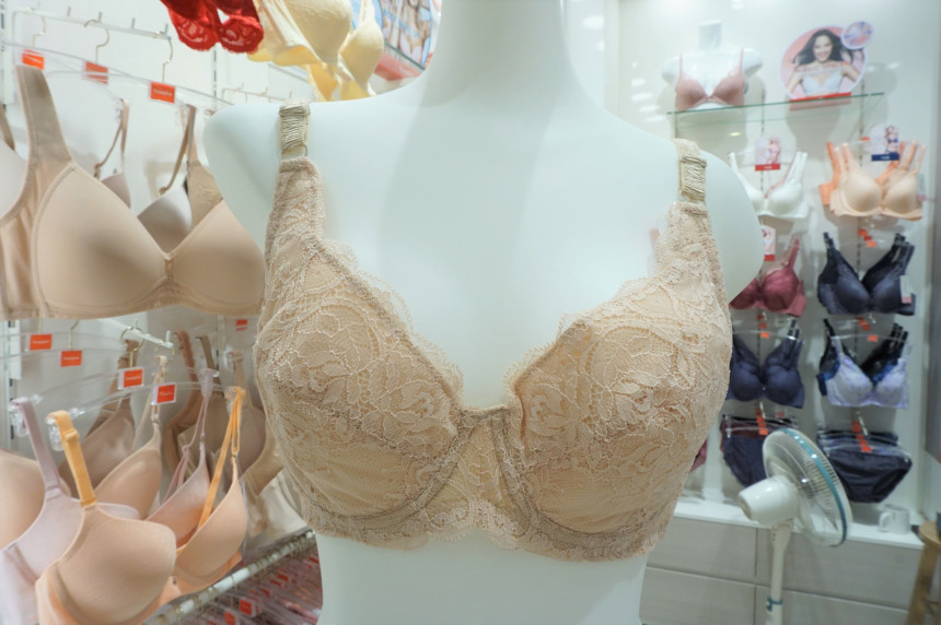 New triumph beige lace bra TWB5001 EP ELEGANT D cu