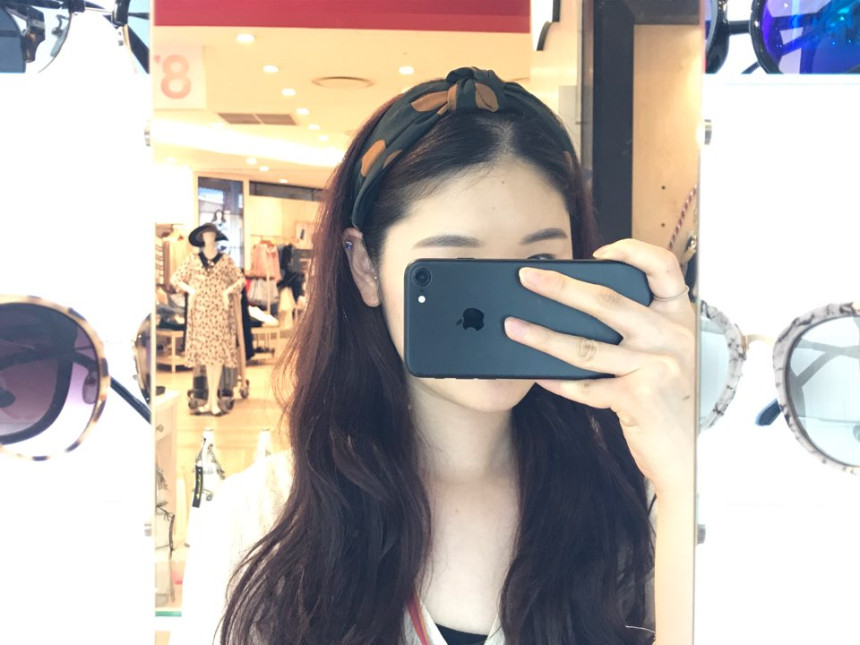 New Harajuku dot knot hair band hb0823