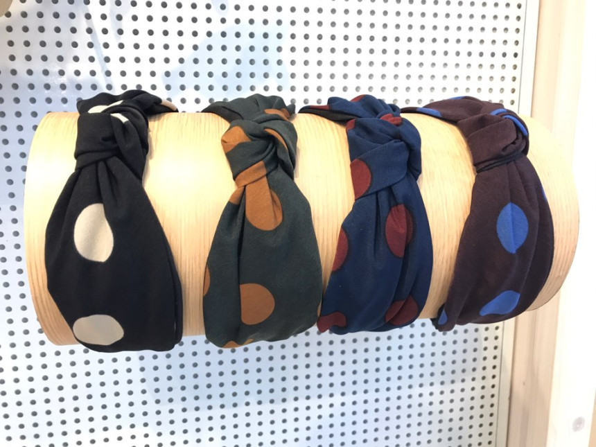 New Harajuku dot knot hair band hb0823