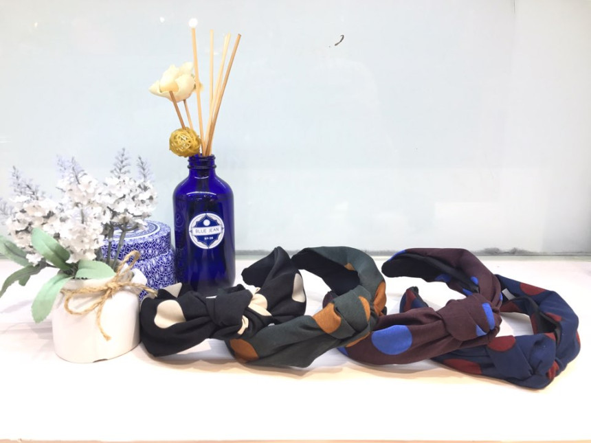 New Harajuku dot knot hair band hb0823