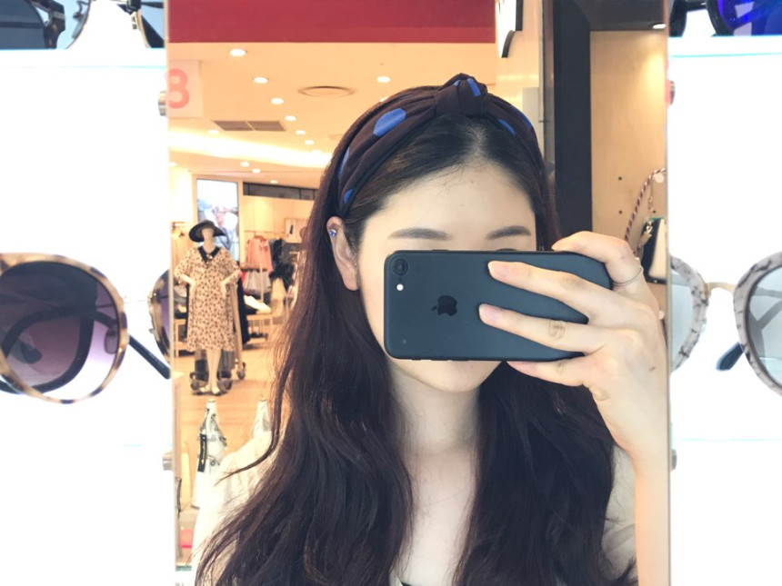 New Harajuku dot knot hair band hb0823