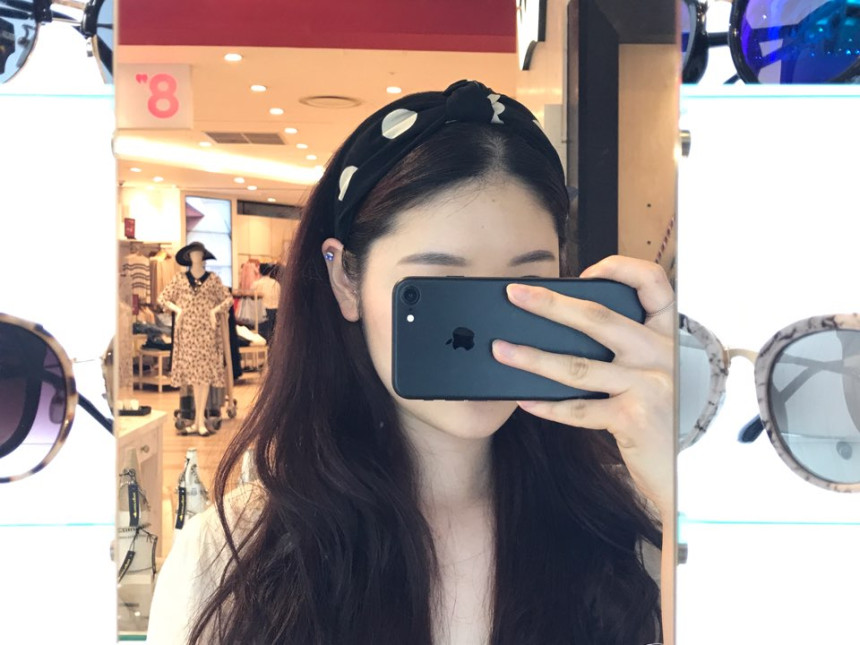 New Harajuku dot knot hair band hb0823