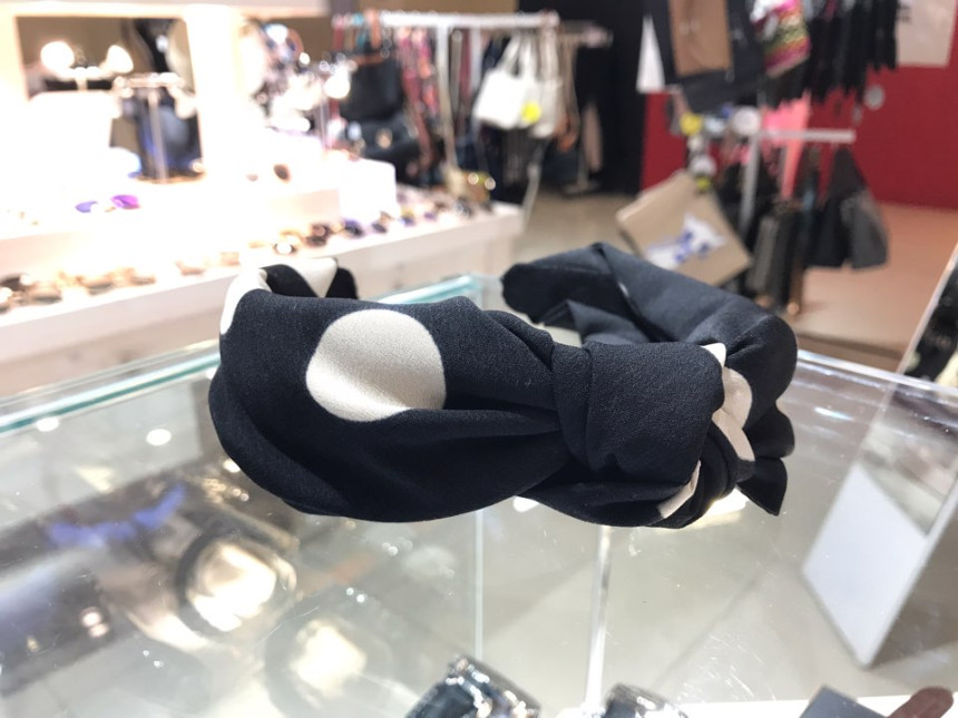 New Harajuku dot knot hair band hb0823