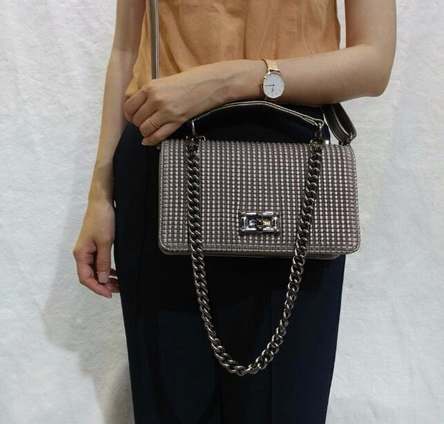 New Luge Chain Mini Cross Spaniel Shoulder Bag Dai