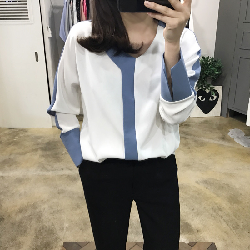 NEW FASHION LADY GIRL Blouse Line color blouse C17