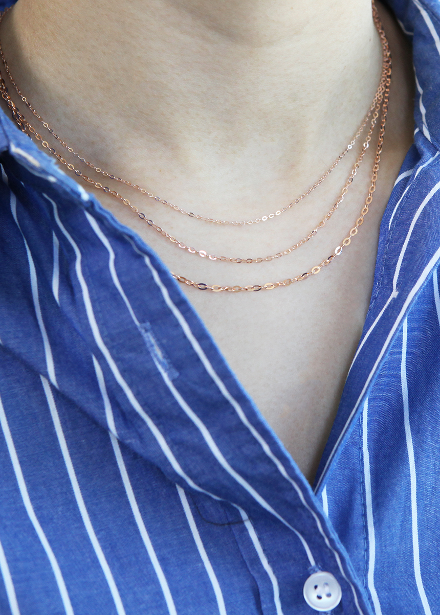 Necklace chain 14k Line 14k