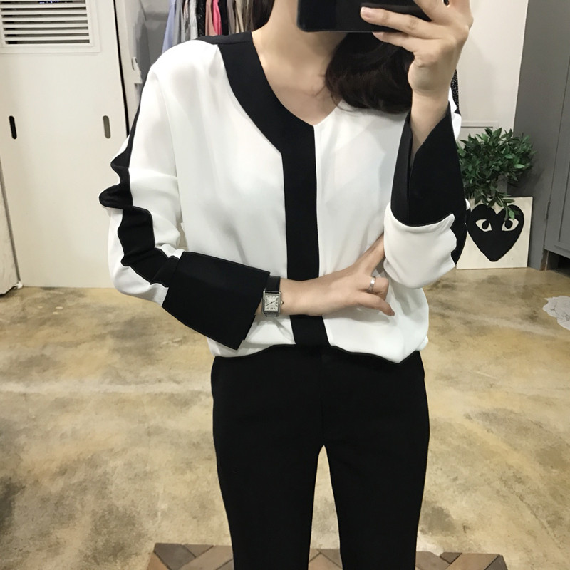 NEW FASHION LADY GIRL Blouse Line color blouse C17