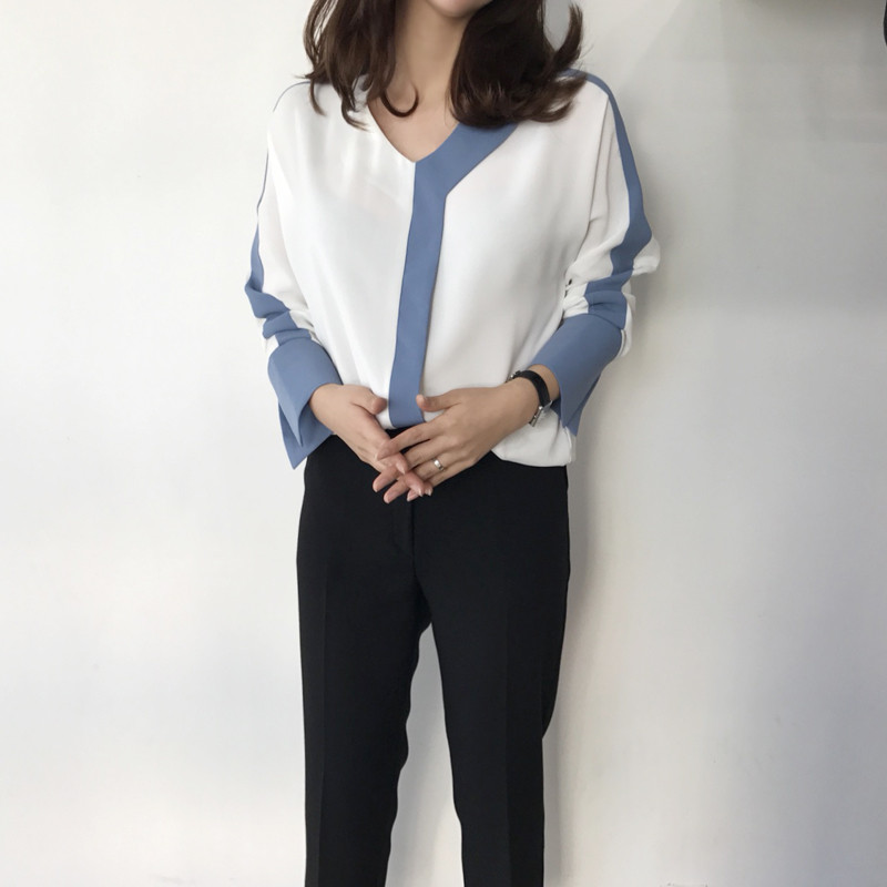 NEW FASHION LADY GIRL Blouse Line color blouse C17