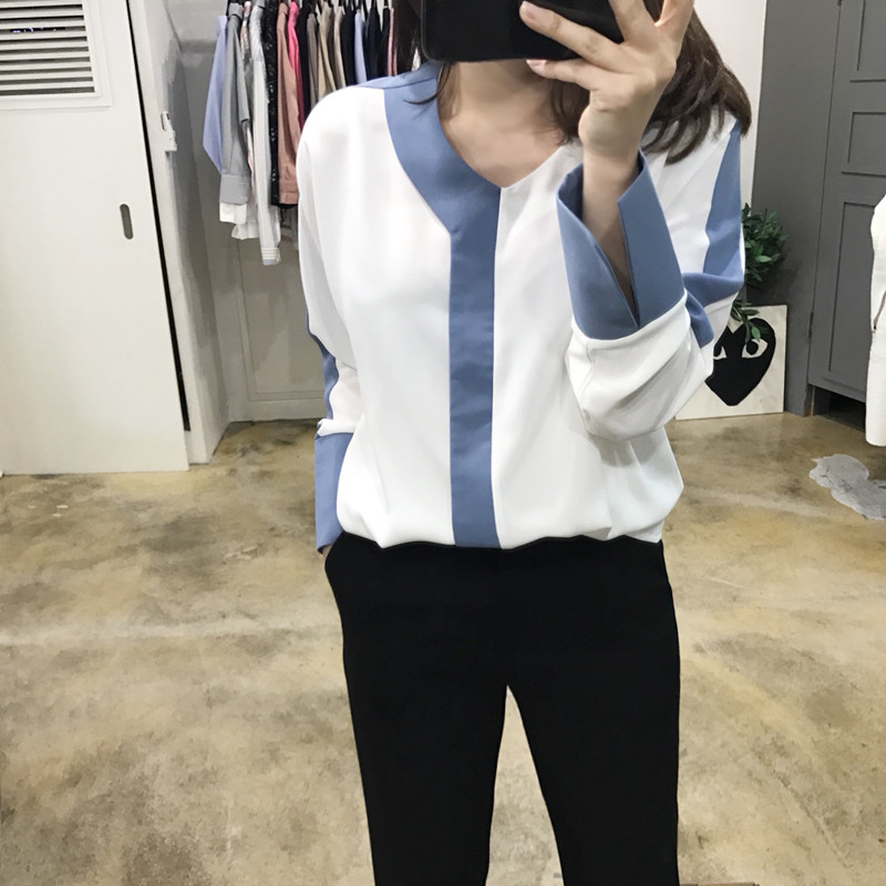 NEW FASHION LADY GIRL Blouse Line color blouse C17