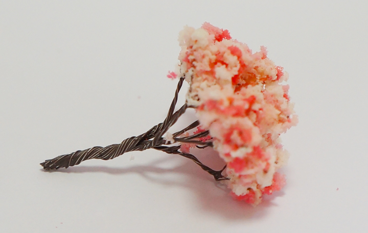 Cherry tree model artificial gel candle making mat