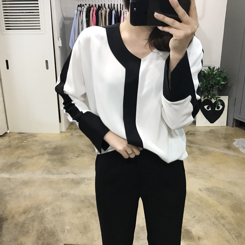 NEW FASHION LADY GIRL Blouse Line color blouse C17
