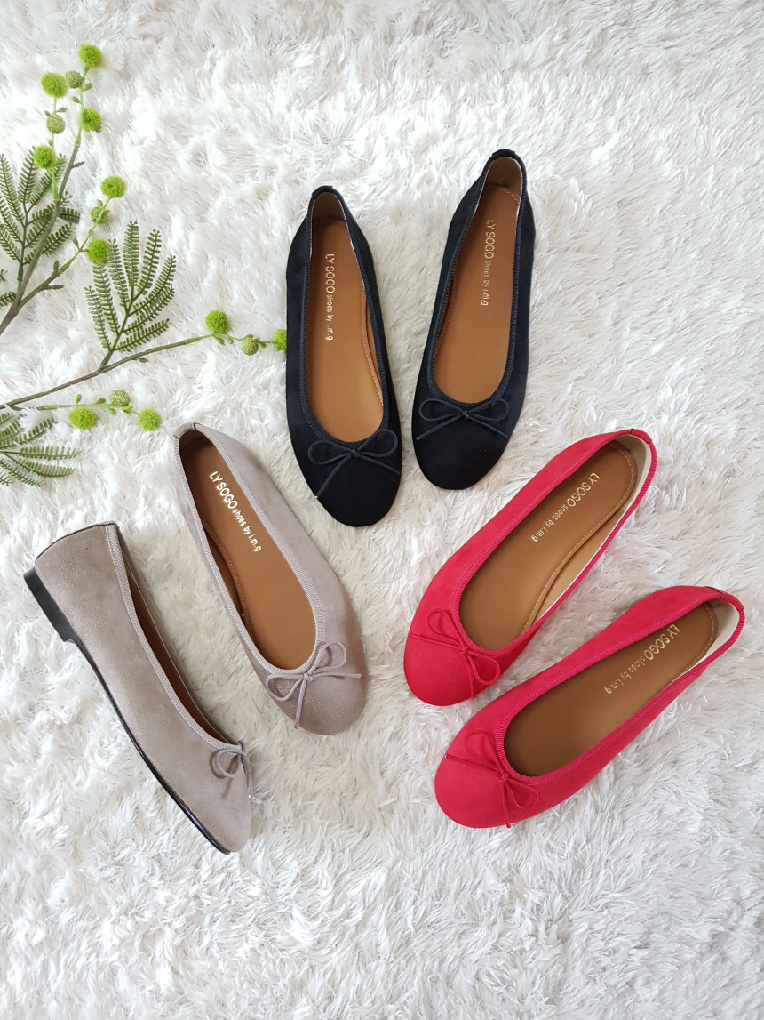 <b><p>Korean Mourning 3 cols suede ribbon flat</p></b><b><p>韓国語 無排 3色 スエード リボン フラット シューズ 1cm 女性 靴 ローファー</p></b><br /><br /><p align='center'>
