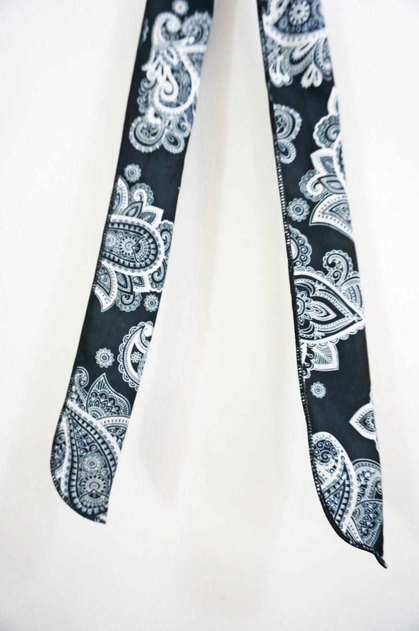 New Paisley Wire Bandana Headband Style Scarf Patt