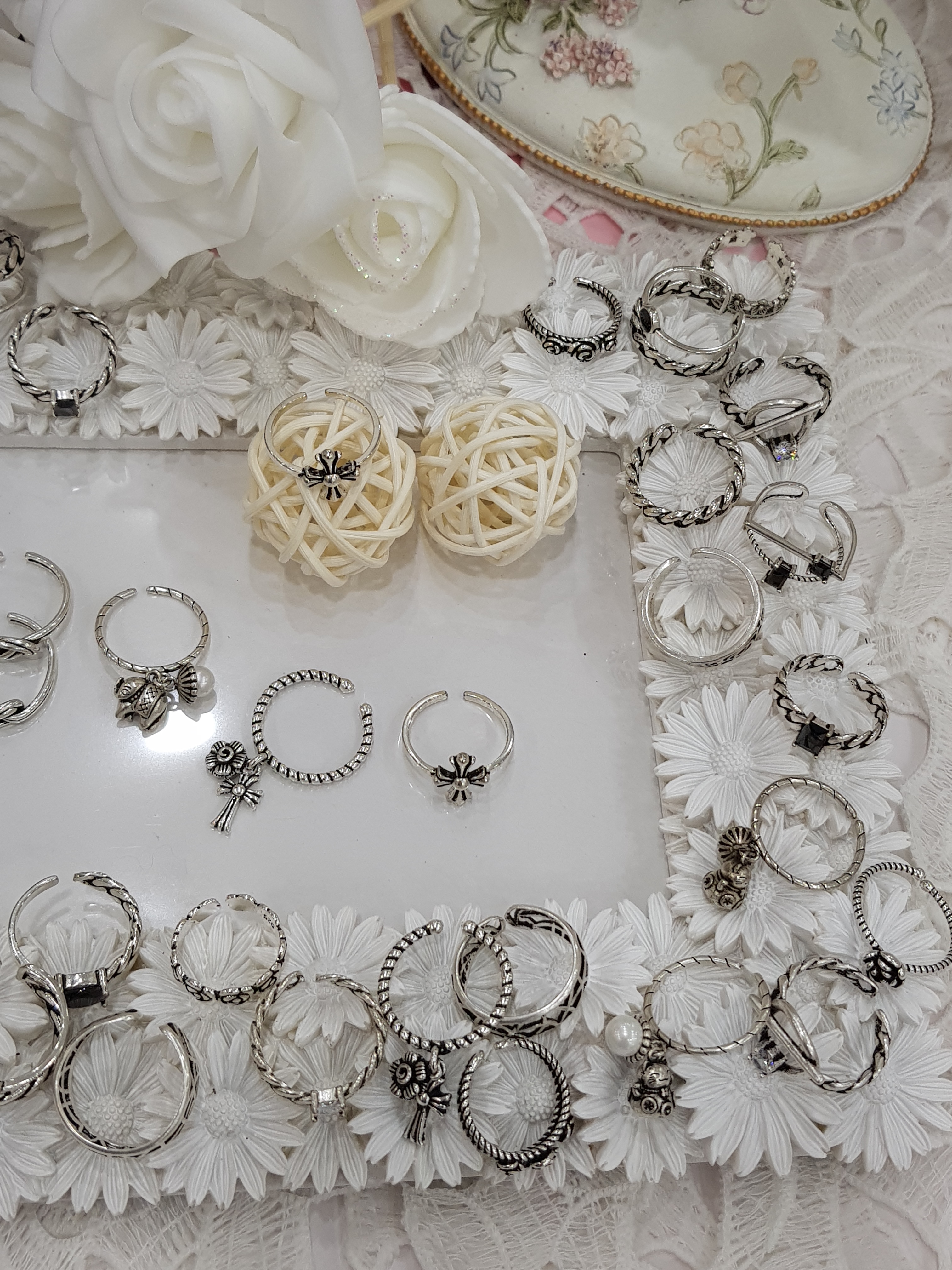 <b><p>Special Ofrs 925 silv pnt Free ze bum Back</p></b><b><p>特価 925 油絵 フリーサイズ 銀の指輪 バックオープン リアル 高級 アンティークな感じ</p></b><br /><br /><p align='center'>