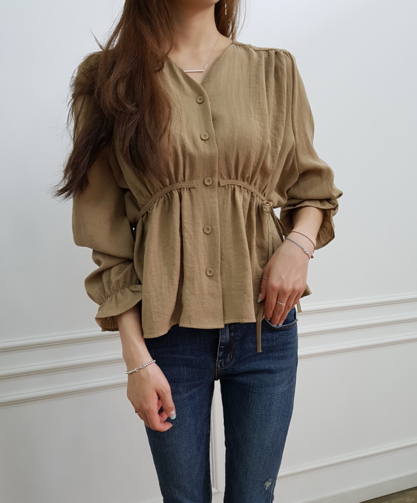 NEW FASHION LADY GIRL Blouse Feminine Knot Blouse