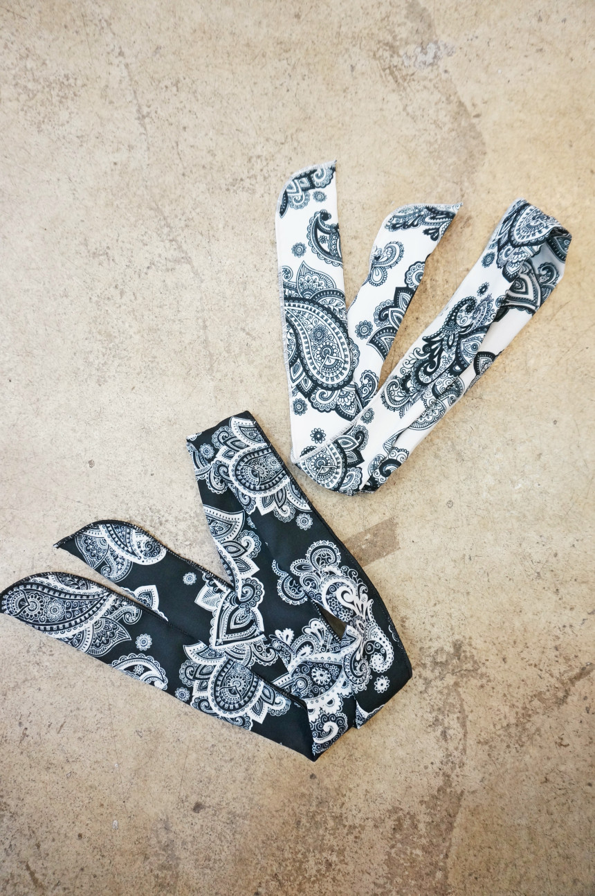 New Paisley Wire Bandana Headband Style Scarf Patt
