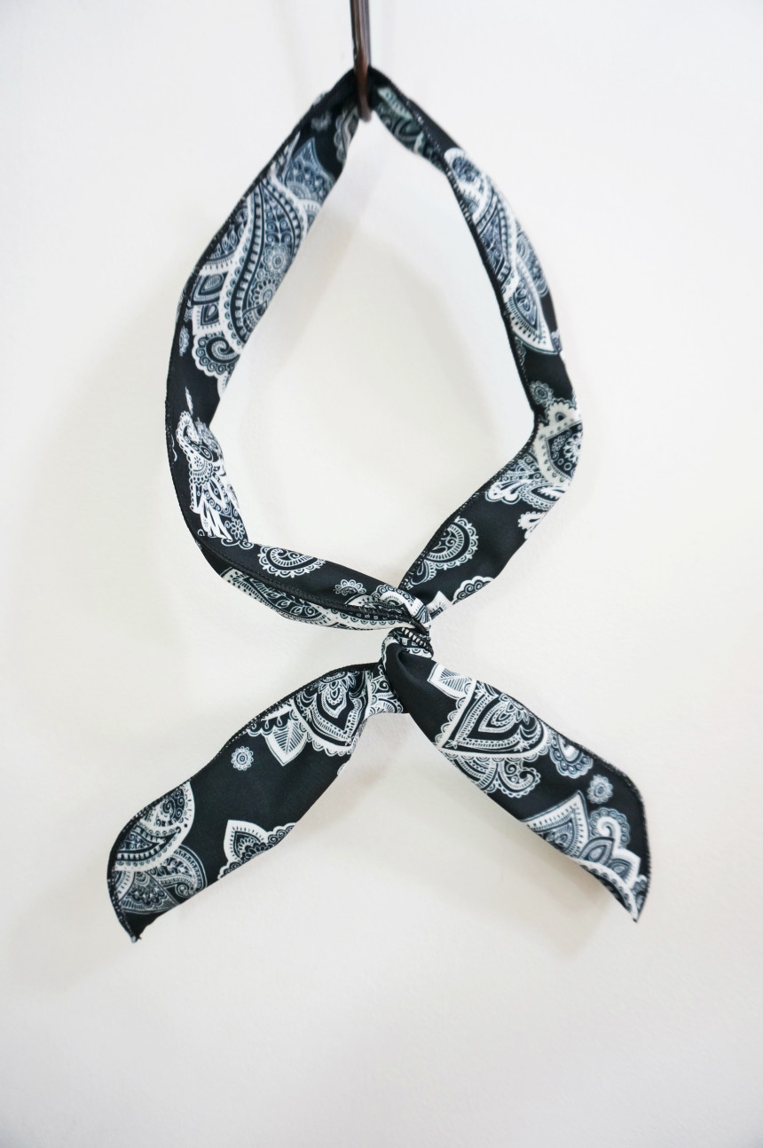 New Paisley Wire Bandana Headband Style Scarf Patt