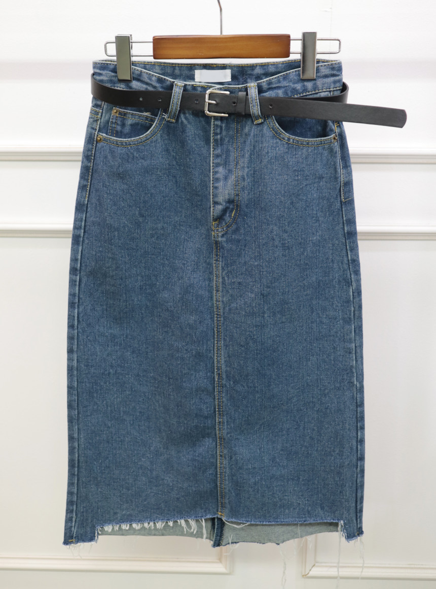 Denim Skirt Belt