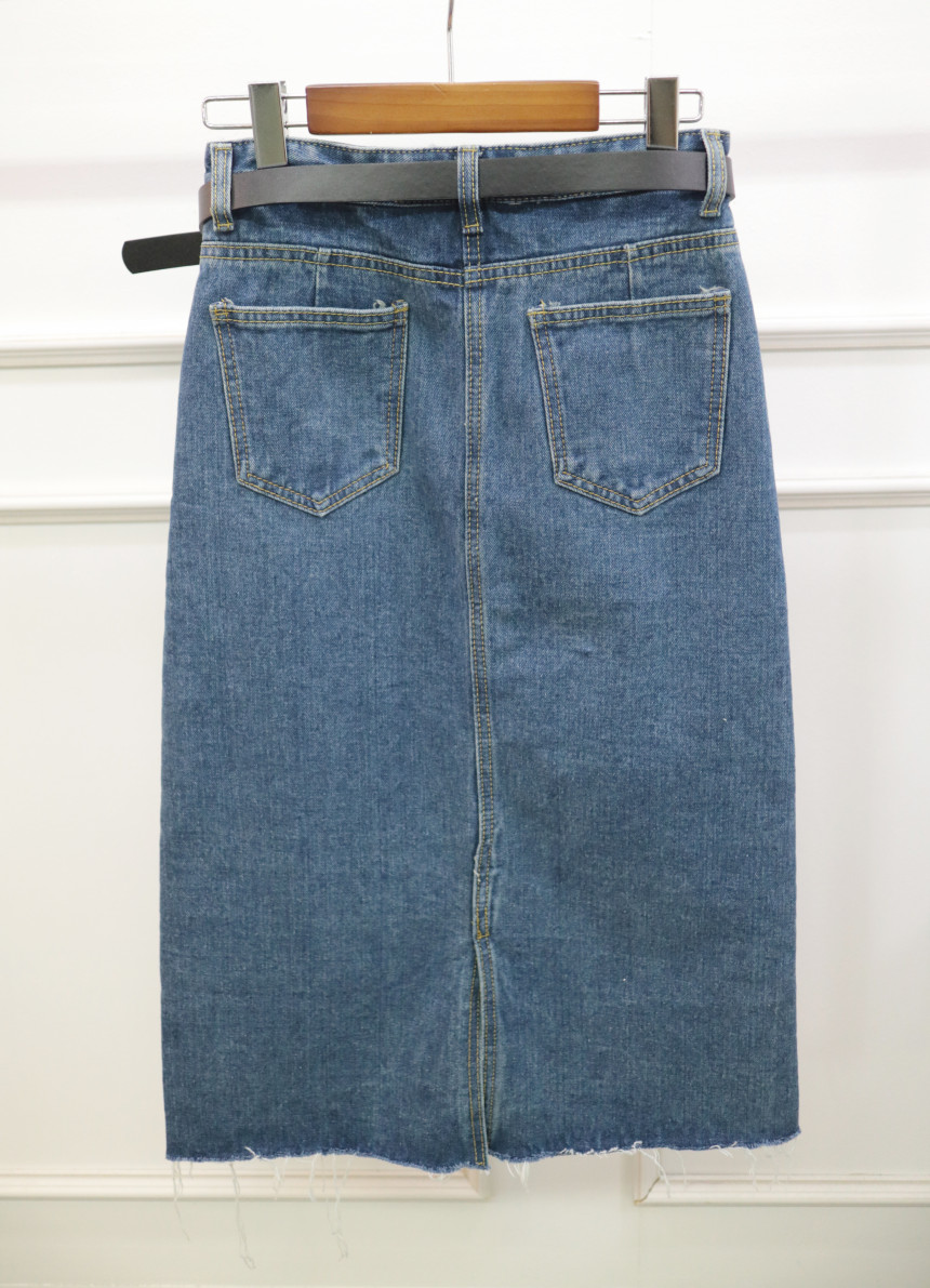 Denim Skirt Belt