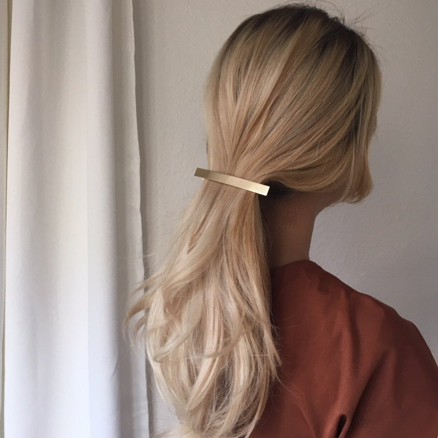 Hair Accessories Simple Modern Metal Hair Lady Mod