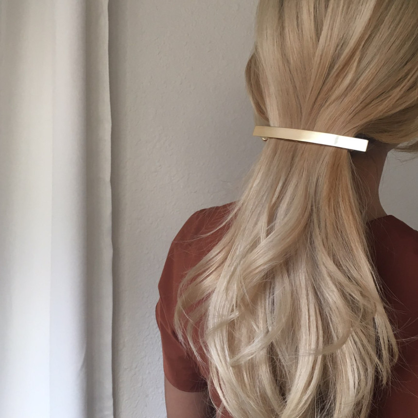 Hair Accessories Simple Modern Metal Hair Lady Mod