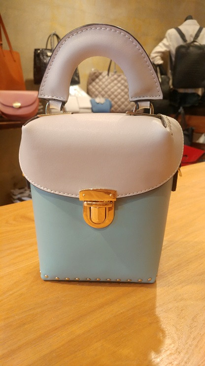 New Natural Cowhide - Mini Chong Cross Bag 5 color