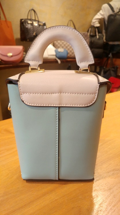 New Natural Cowhide - Mini Chong Cross Bag 5 color