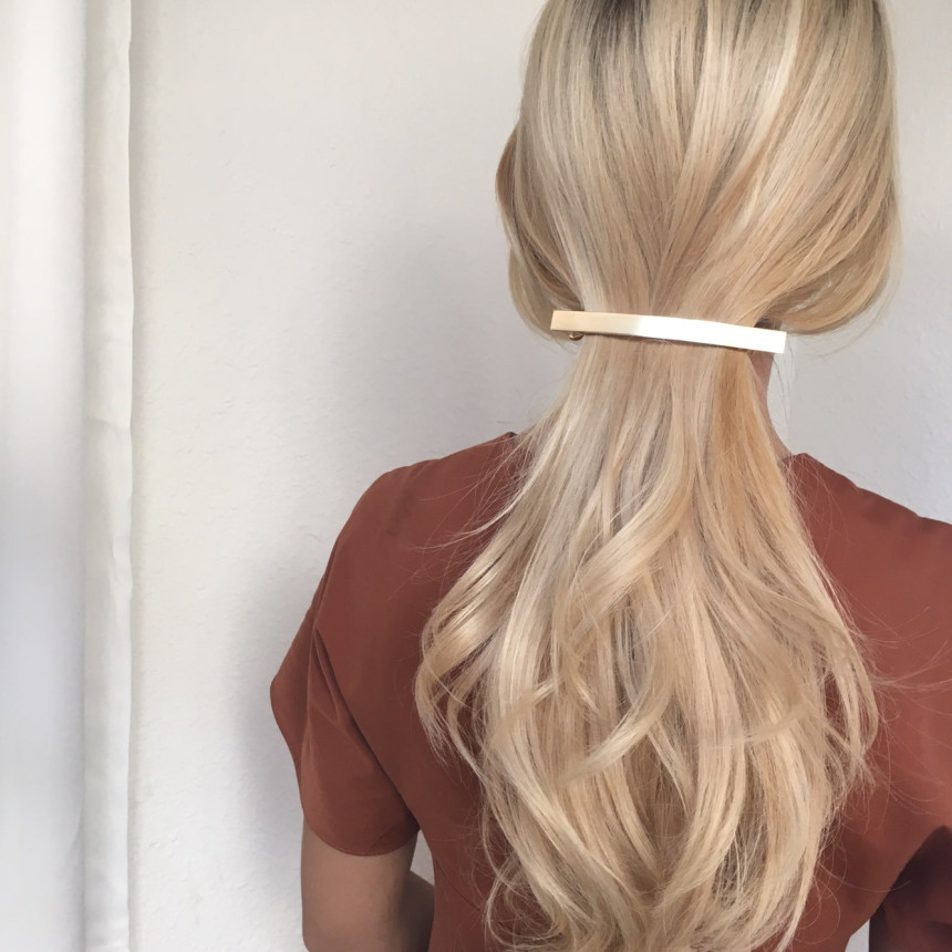 Hair Accessories Simple Modern Metal Hair Lady Mod