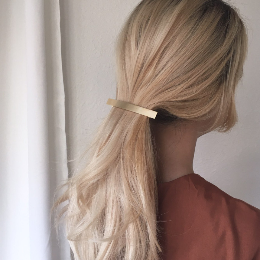 Hair Accessories Simple Modern Metal Hair Lady Mod