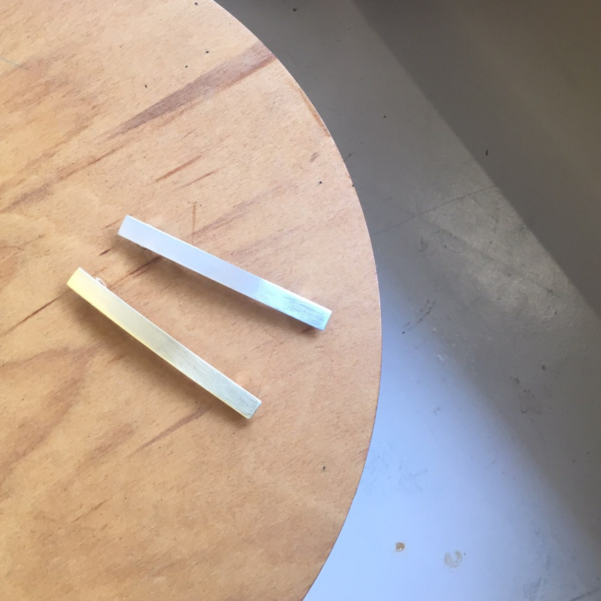 Hair Accessories Simple Modern Metal Hair Lady Mod