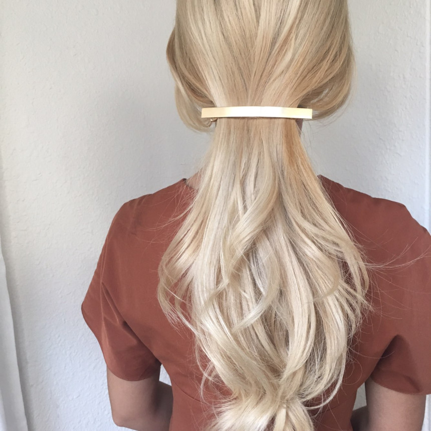 Hair Accessories Simple Modern Metal Hair Lady Mod