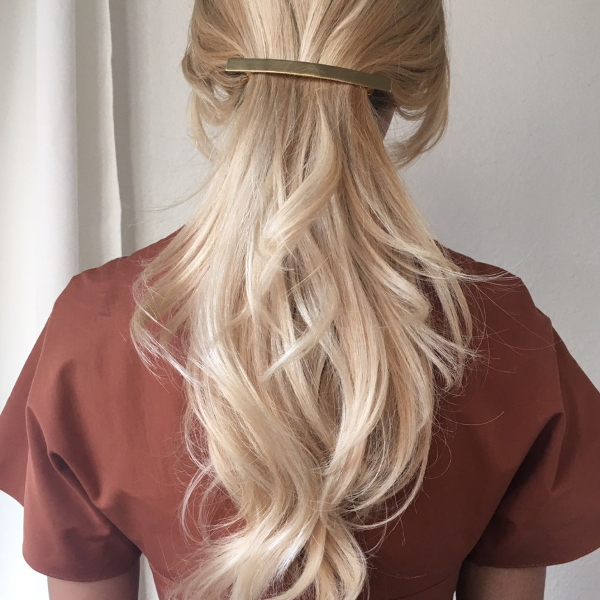 Hair Accessories Simple Modern Metal Hair Lady Mod